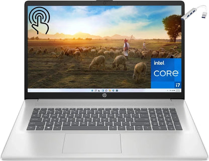 HP Laptop 17 with Intel Core 17-1355U | 17,3 Inch FHD Display